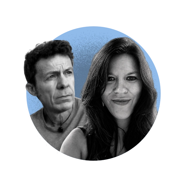 Mónica García Prieto y Javier Espinosa