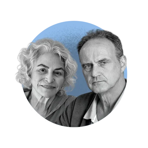 Rosalba Rodríguez de la Sierra y Sergio Millares