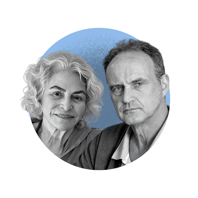 Rosalba Rodríguez de la Sierra y Sergio Millares